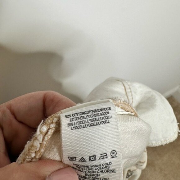 Free People Ranger Wide Leg Jeans in White - Picture 9 of 10